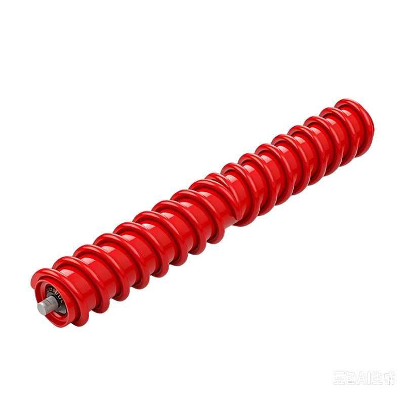 Custom Self-Cleaning Steel Spiral Return Idler for Belt Conveyor