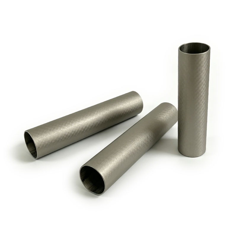 Custom Anti-Sticking Carbon Fiber Roller with Electroplated Coating