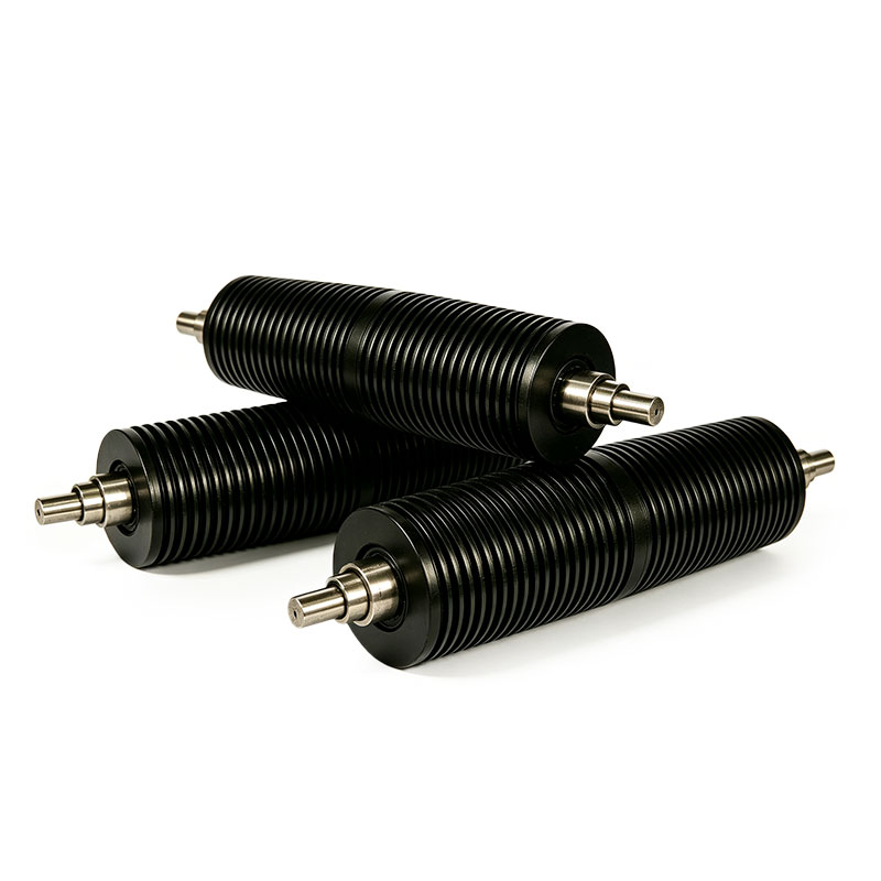 Custom Parabolic Camber Scroll Spreader Roller