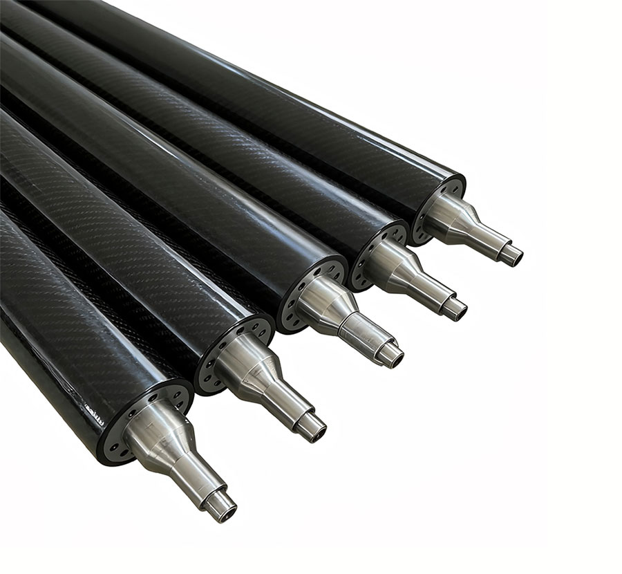 Carbon Fiber Reinforced Polymer (CFRP) Rollers