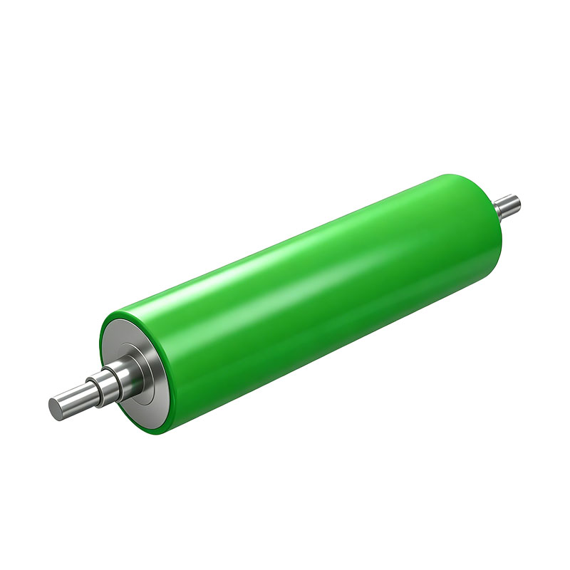 Industrial Green Polyurethane Coated Drive Rollers