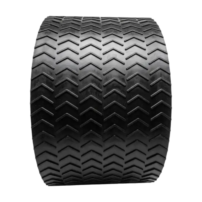 Custom V Pattern Chevron Rubber Conveyor Belt