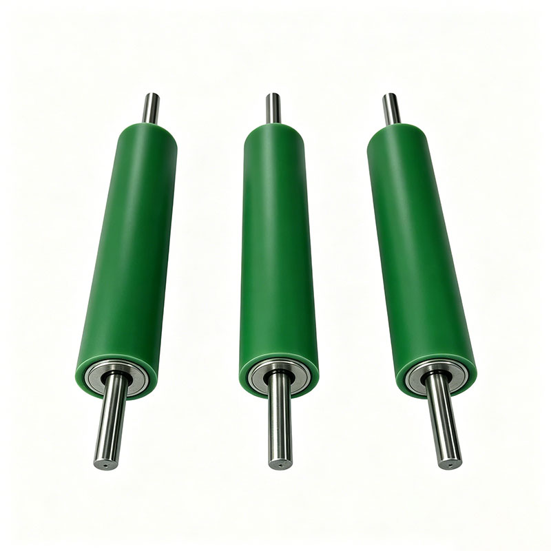 Custom Non-Stick PTFE Coated Aluminum Rollers 
