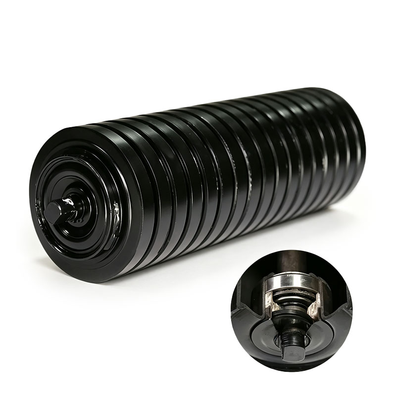 Mining Industrial Buffer Idler for Heavy-Duty Belt Conveyors