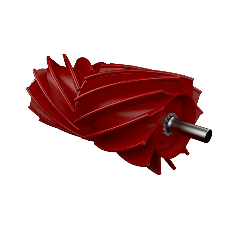 Custom Angled Wing Conveyor Pulley
