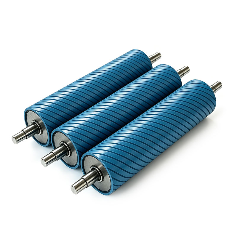 Heat Resistant Soft Rubber Roller for Sanding Machine