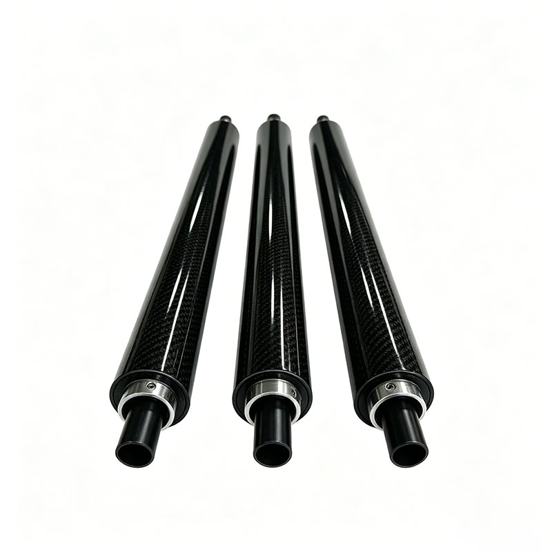 Custom Carbon Fiber Idler Roller for Web Handling