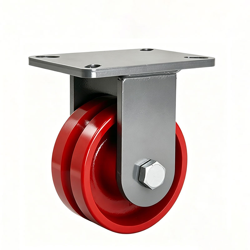 Heavy-Duty V-Groove Track Casters