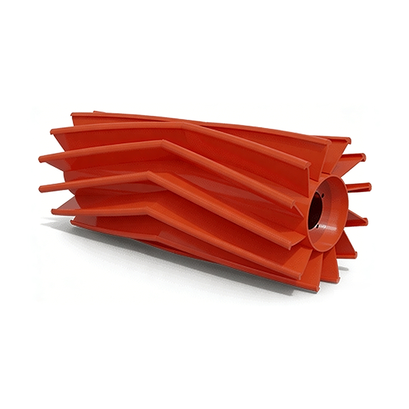 Custom Angled Wing Conveyor Pulley
