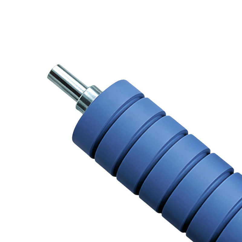 Precision Spiral Grooved Rubber Rollers Manufacturer