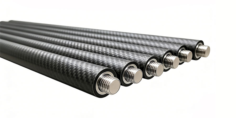 Carbon Fiber Reinforced Polymer (CFRP) Rollers