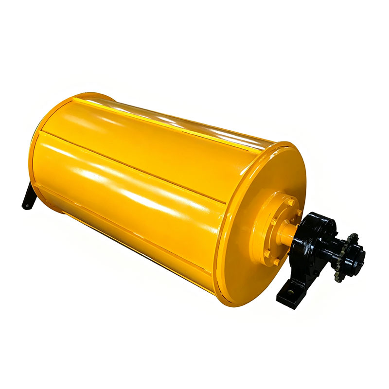 Custom High-Intensity Hematite Permanent Magnetic Pulley Roller for Conveyor Belt