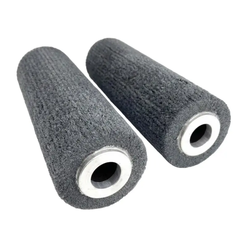 Custom Gray Non-woven Abrasive Nylon Roller Brush