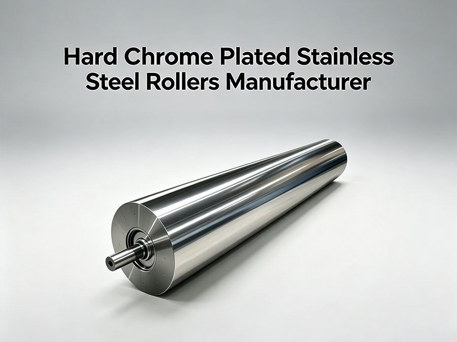 Hard Chrome Plated Stainless Steel Rollers Manufacturer