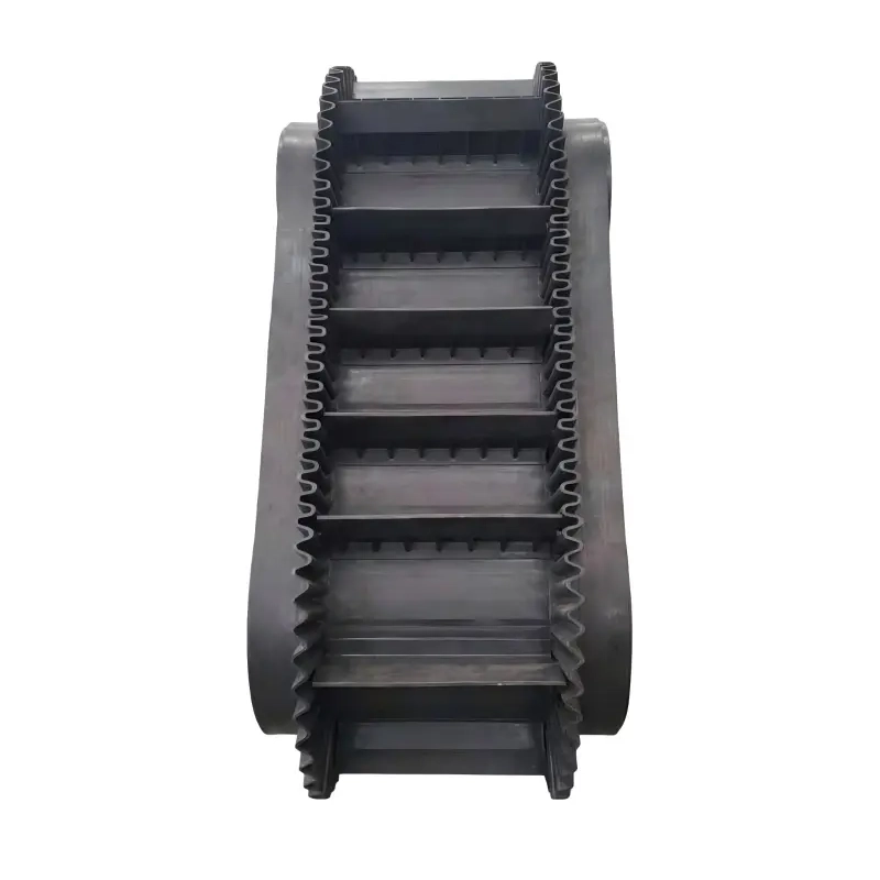 Heavy Duty Cleated Corrugated Sidewall Conveyor Belt