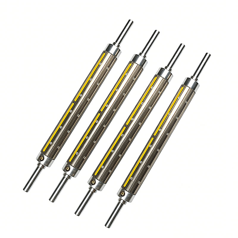 Custom Precision Aluminum Leaf Air Shafts for Thin-Walled Cores