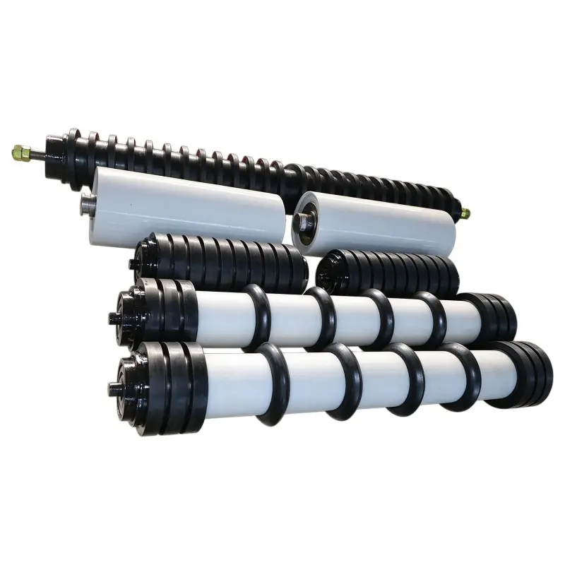 New Surfacing Rubber Spiral Conveyor Roller