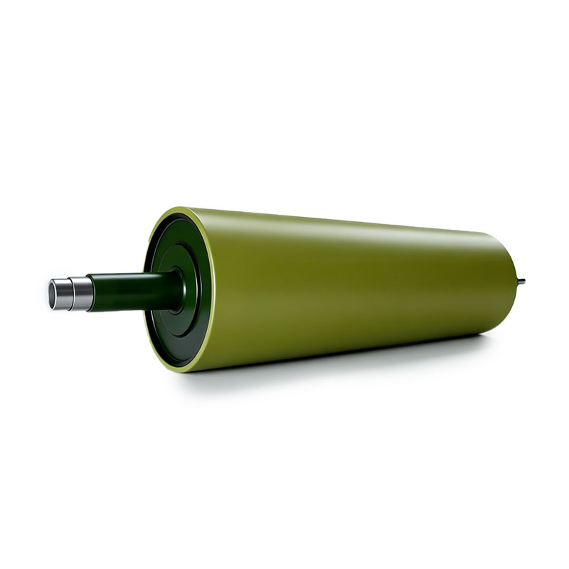 Custom Polyurethane Coated Guide Roller with Steel Shaft