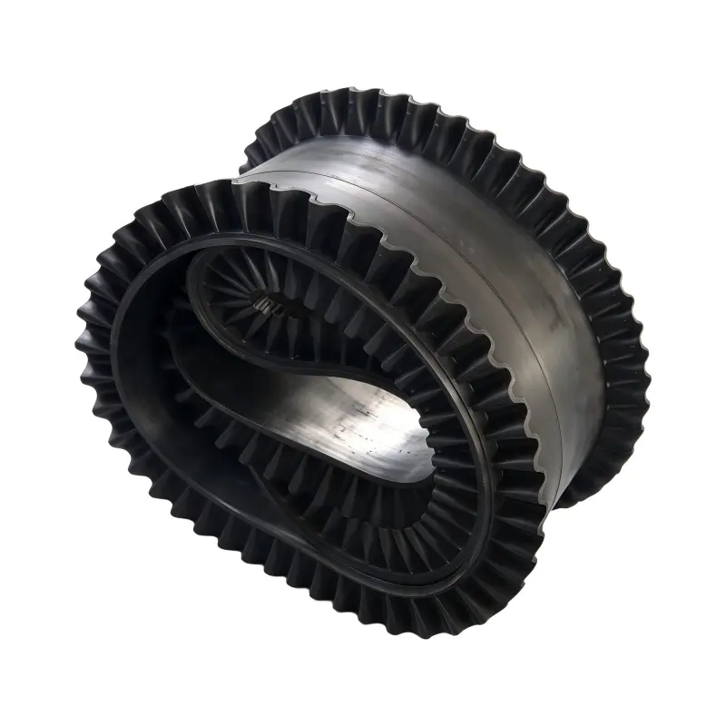 Heavy Duty Cleated Corrugated Sidewall Conveyor Belt