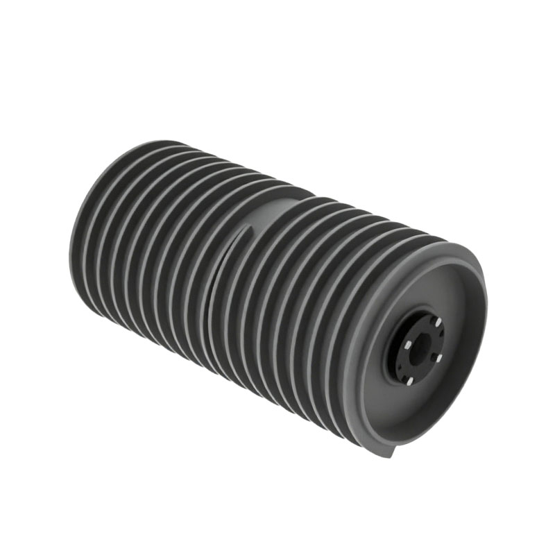 Heavy-Duty Spiral Drum Pulley