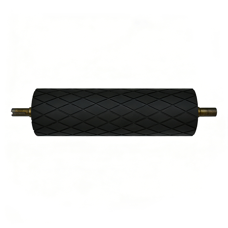 Diamond Groove Rubber Roller