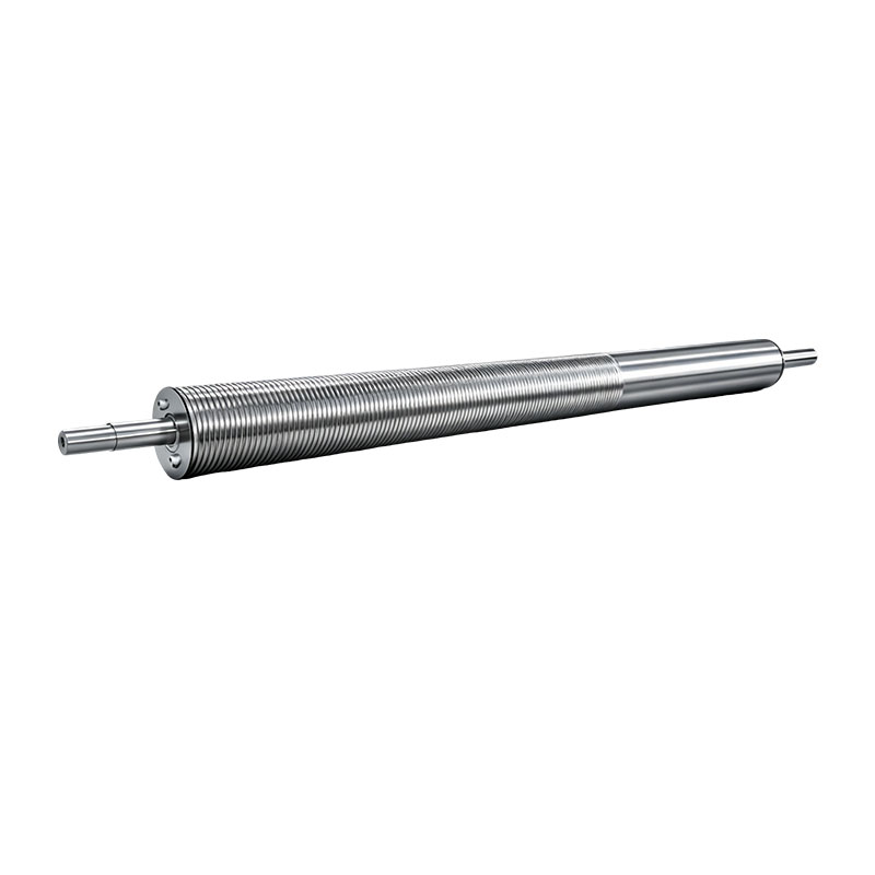 Aluminum Scroll Rollers for Web Spreading & Wrinkle Removal