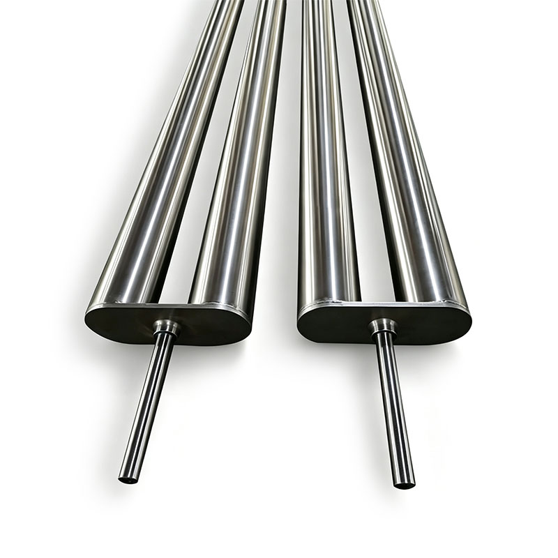 Custom Dual-Cylinder Stainless Steel Rollers for Textile Printing and Dyeing