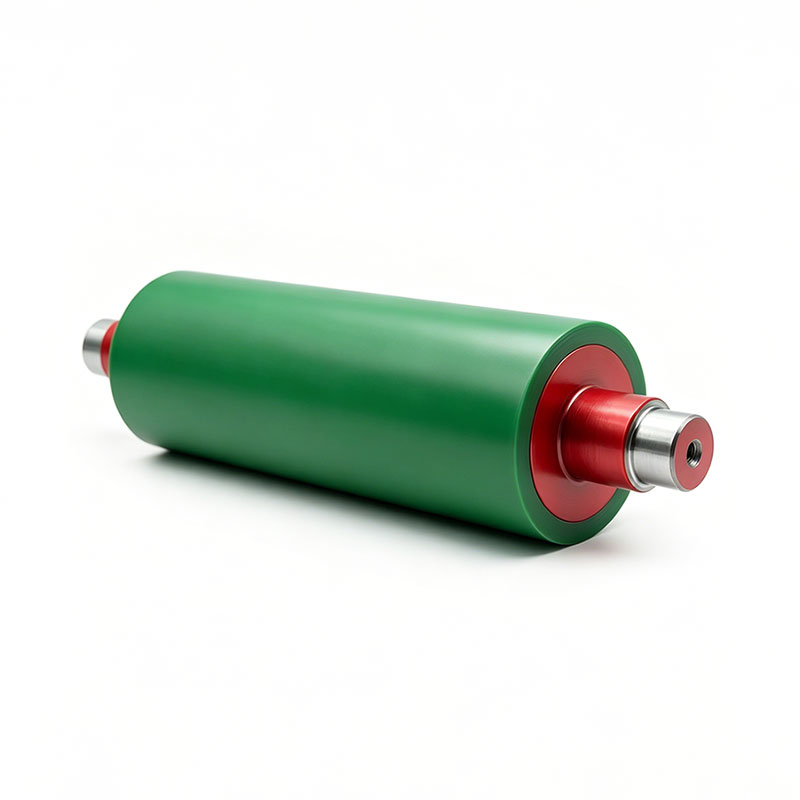 Industrial Green Polyurethane Coated Drive Rollers
