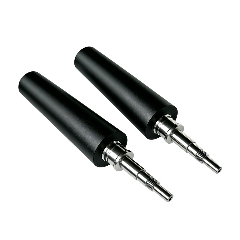 Custom Precision Sandblasted Aluminum Rollers