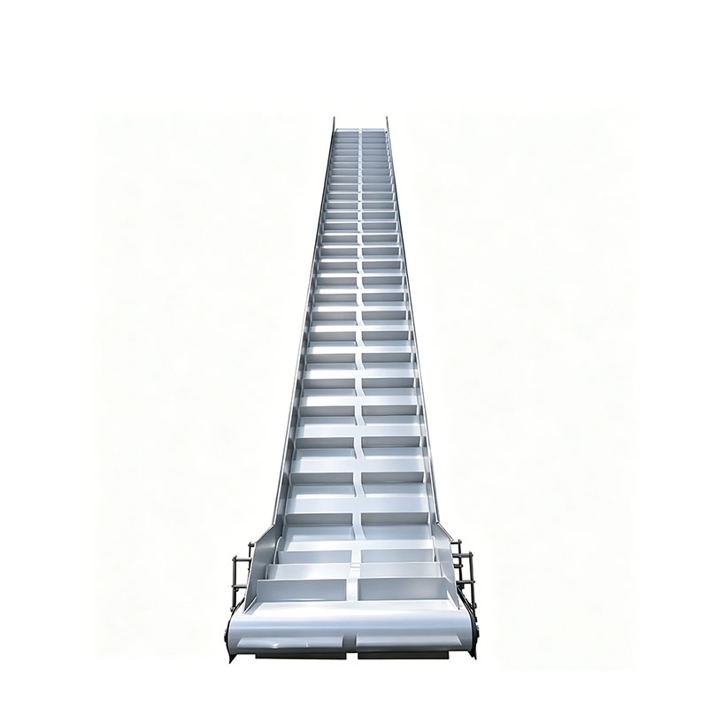 What are the function of Three Different Types of Cleated Belt Conveyor?