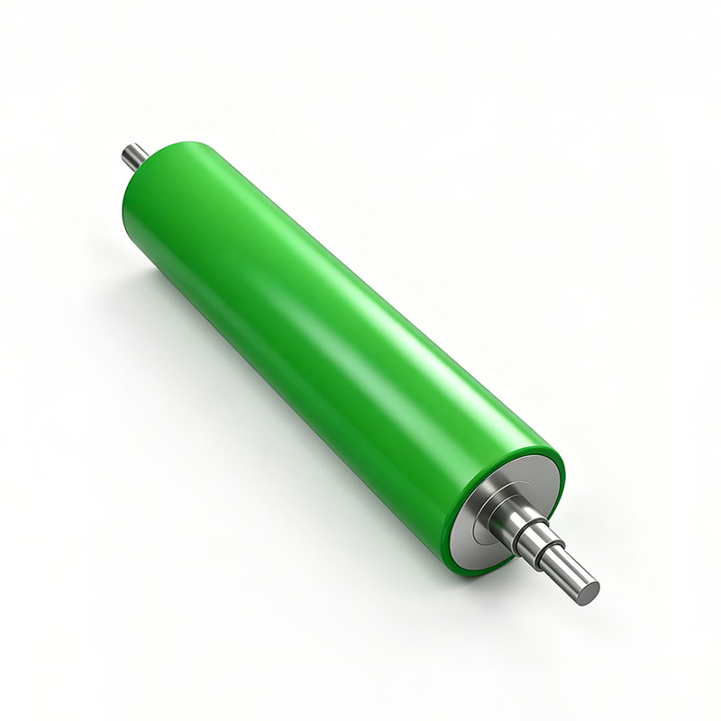 Industrial Green Polyurethane Coated Drive Rollers