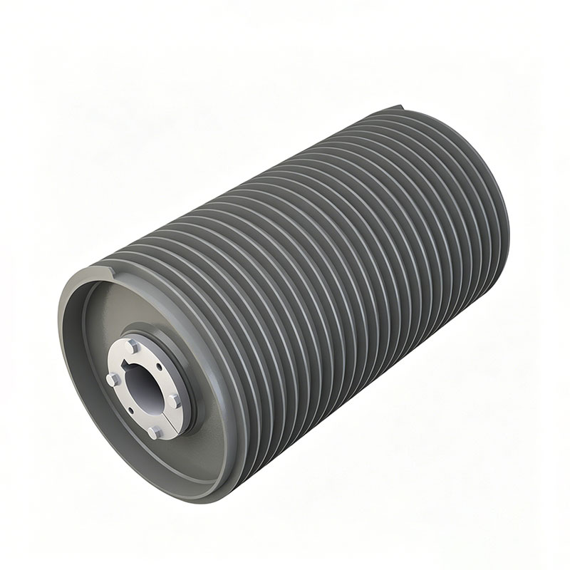 Heavy-Duty Spiral Drum Pulley