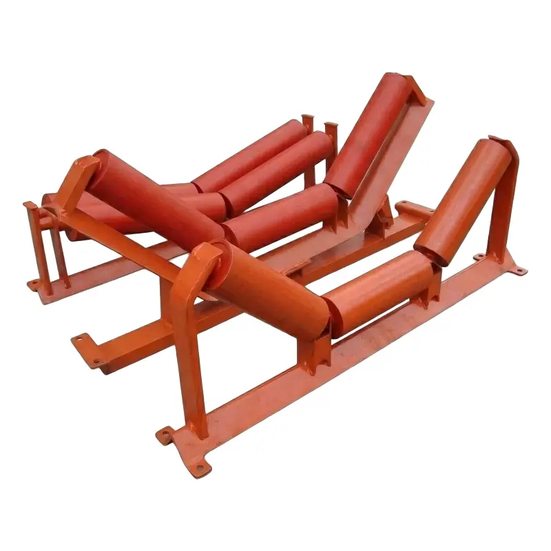 Custom Carbon Steel Impact Idler Roller Brackets