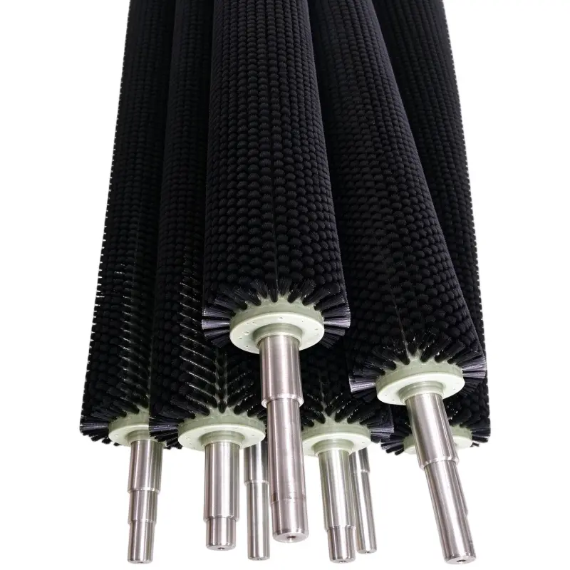 Cylindrical Dust Removal Roller Cleaning Brush
