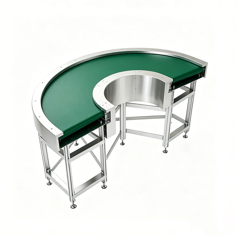Customized 180 Degree Curved Conveyor Belt Supplier