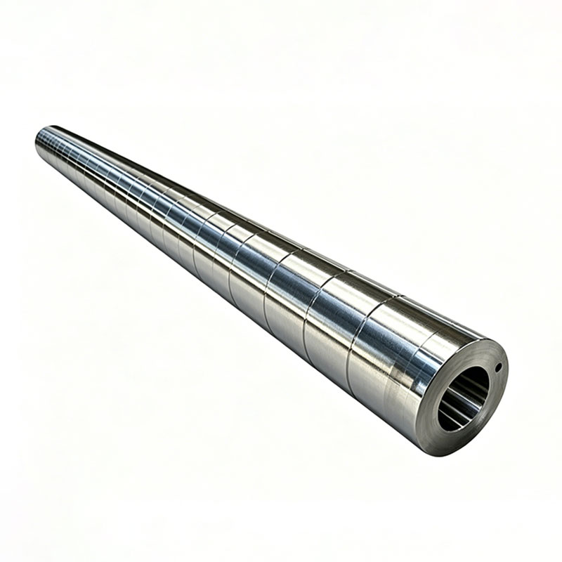 Custom Fluted Grooved Aluminum Guide Roller