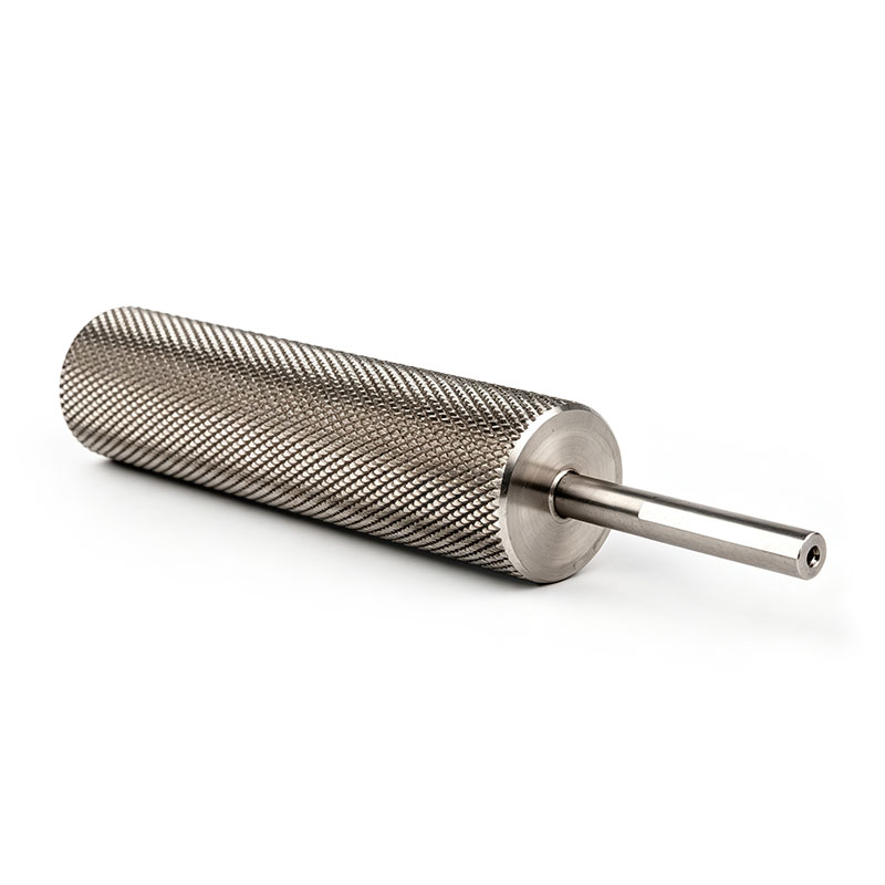 Custom Knurled Drive Roller for Grain and Malt Mills