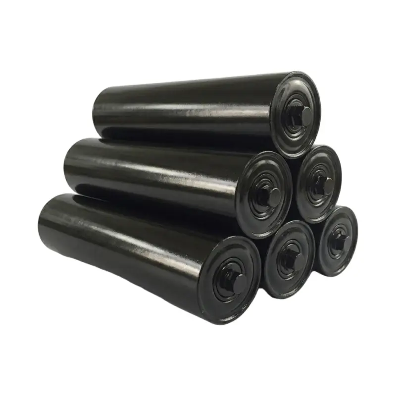 Custom Heavy Duty Steel Conveyor Trough Idler Roller