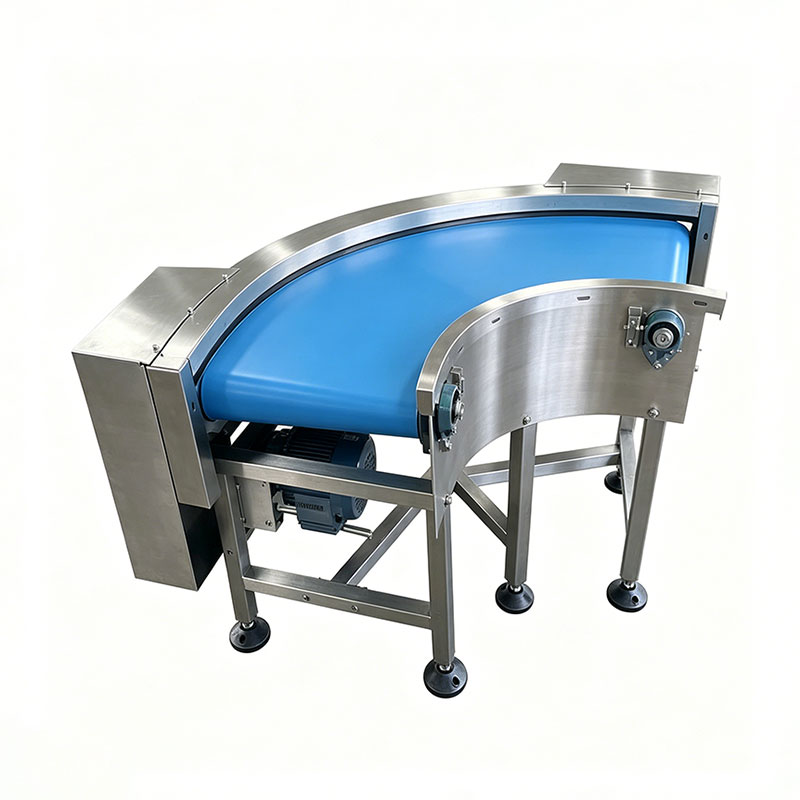 90 Degree Curved Belt Conveyors Manufacturer