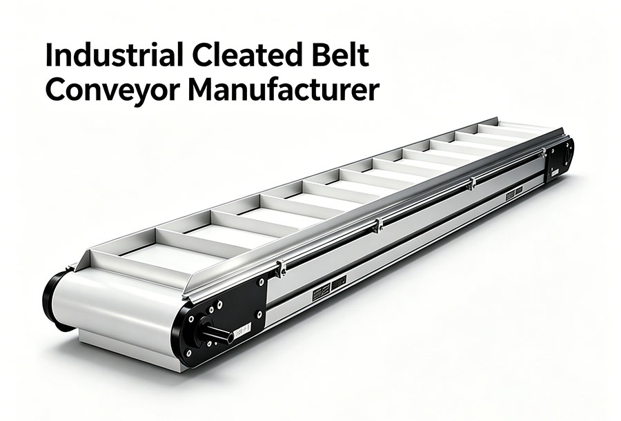 Industrial Cleated Belt Conveyor Manufacturer