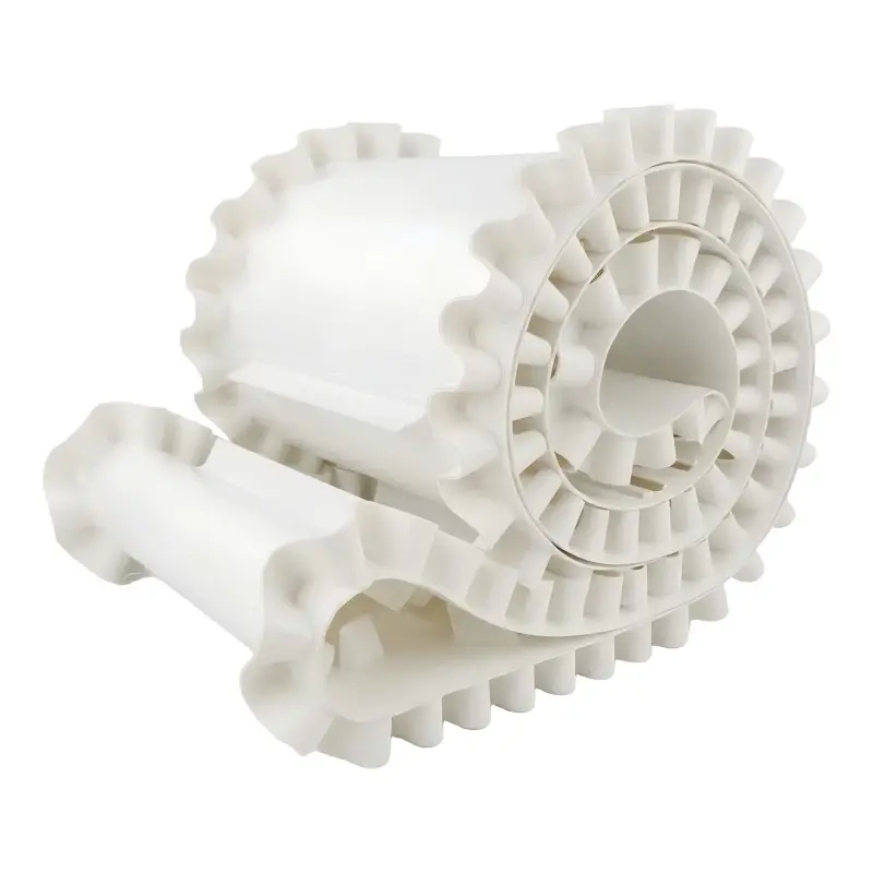 Custom White Food Grade PVC Corrugated Sidewall Conveyor Belt