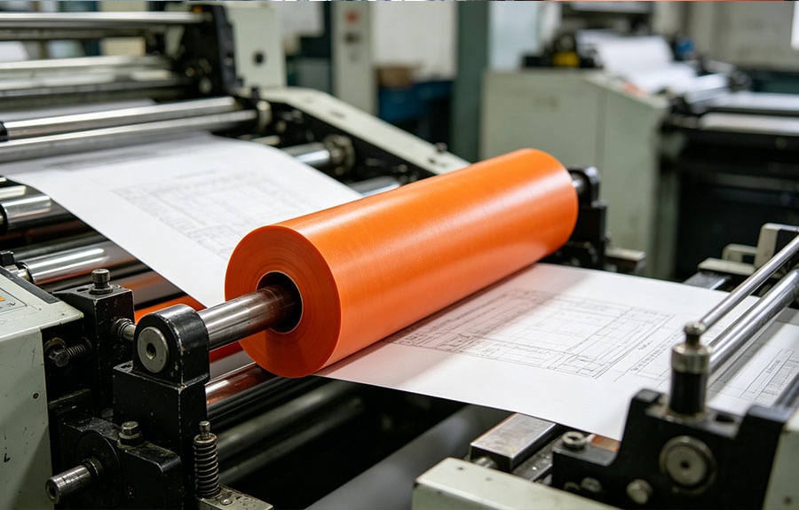 Silicone Rubber Press and Printing Roller Manufacturer