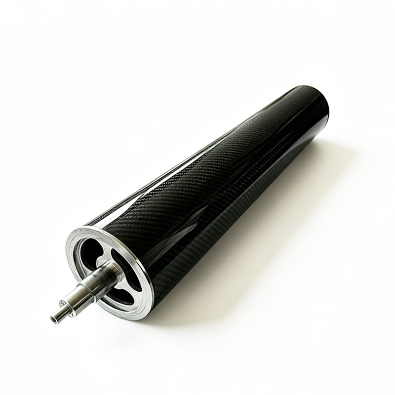 Custom High-Resilience Twill Weave CFRP Rollers for Precision Converting