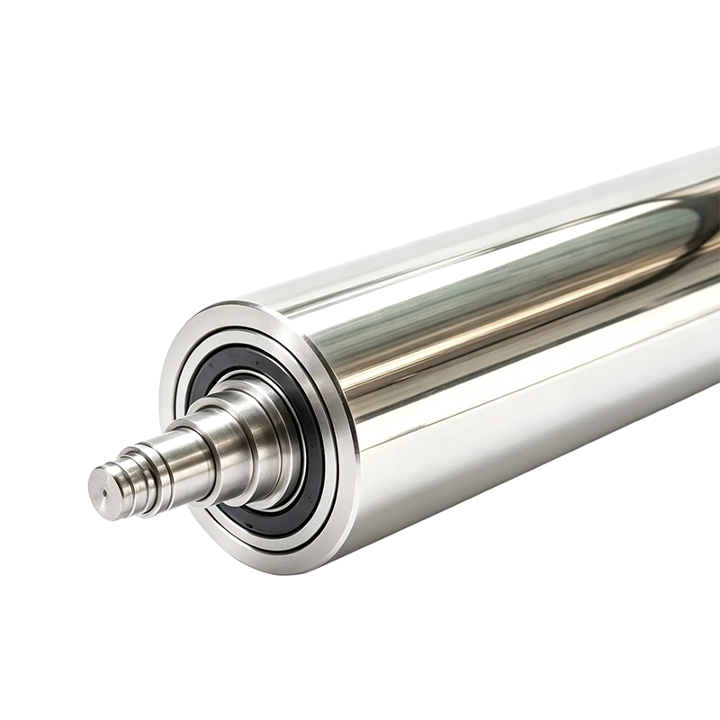 Custom Stainless Steel Conductive Conveyor Roller for Electronics and Copper Foil Production Lines