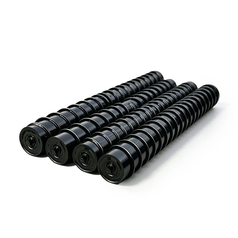 Custom Self-Cleaning Steel Spiral Return Idler for Belt Conveyor