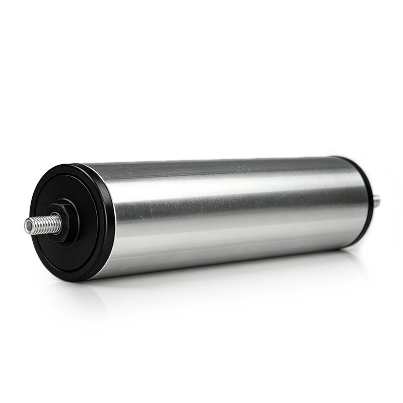 Custom Polyurethane Conveyor Roller with Heavy-Duty Housing Base