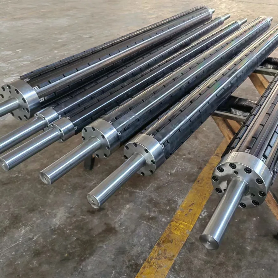 Printing Die Cutting Slitting Inflatable Eccentric Air Expanding Shaft