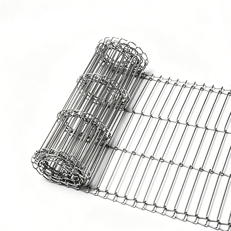 Food-Grade Rod Network Belts for Enrobing & Baking