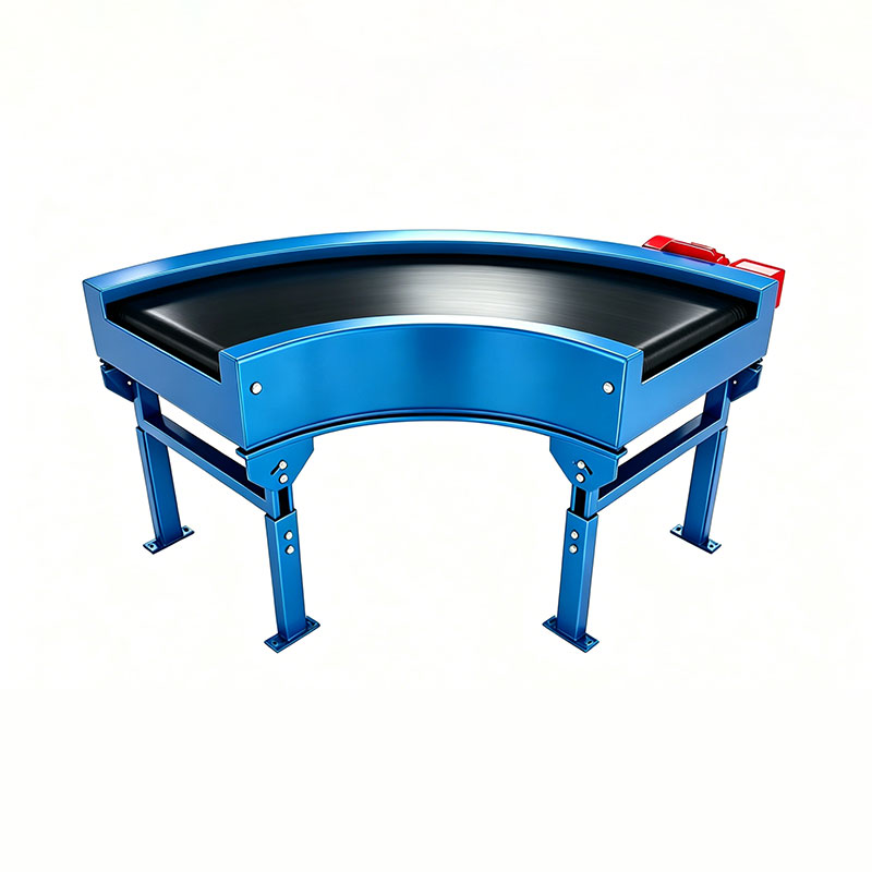 90 Degree Curved Belt Conveyors Manufacturer