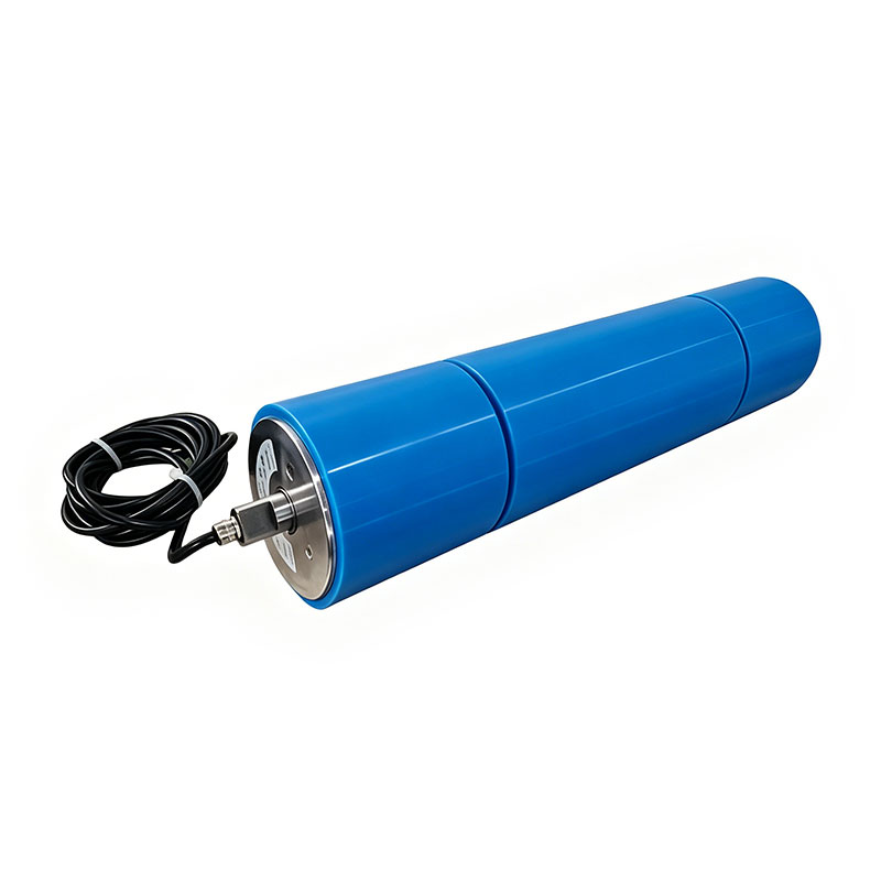 Custom Polyurethane Lagged Drum Motor Roller for Anti-Slip Belt Conveyor Drives 